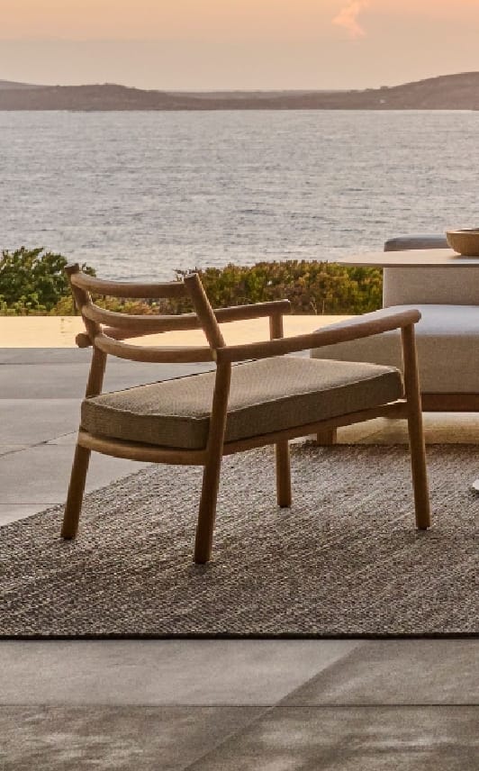Garden lounge chair- UKIYO