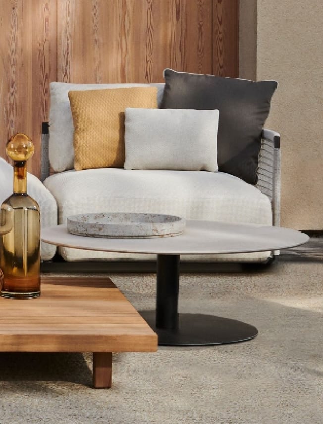 Garden coffee table round - T-TABLE