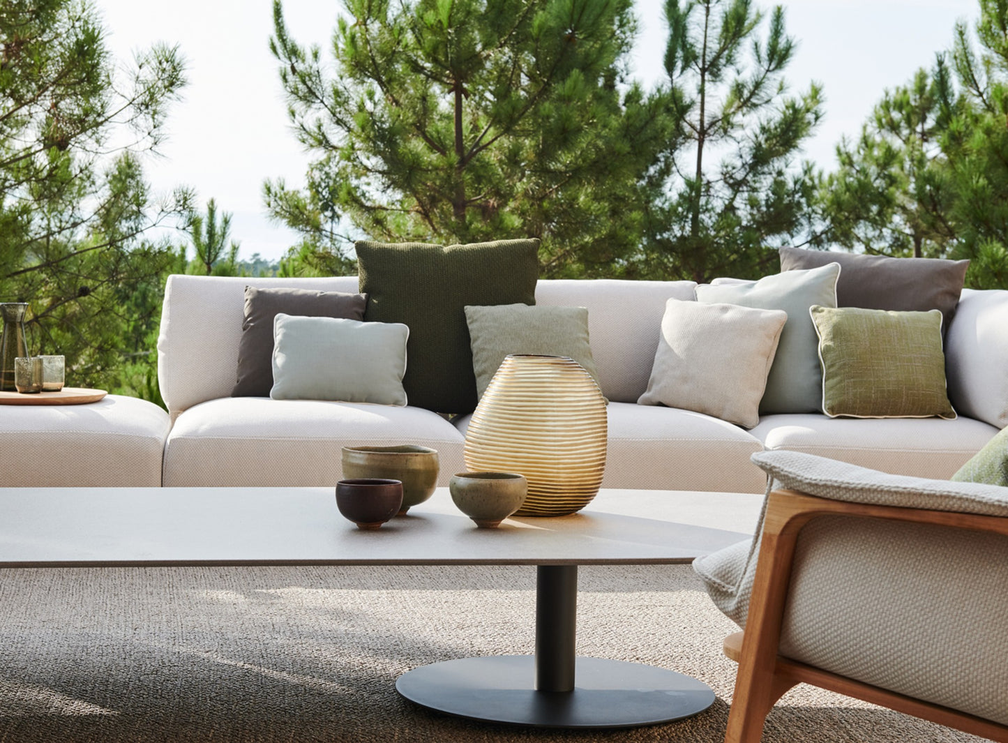 Garden coffee table Oval - T-TABLE