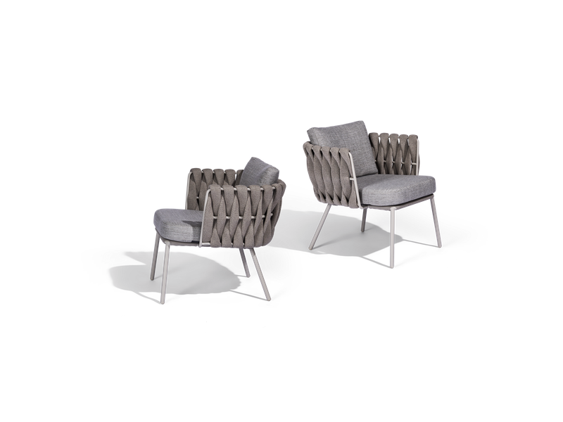 Garden low dining chair - TOSCA