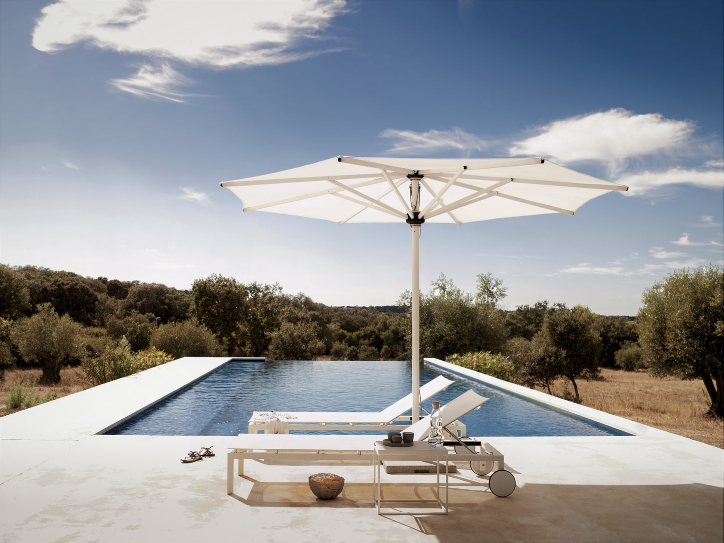 Garden umbrella alu - ECLIPSE