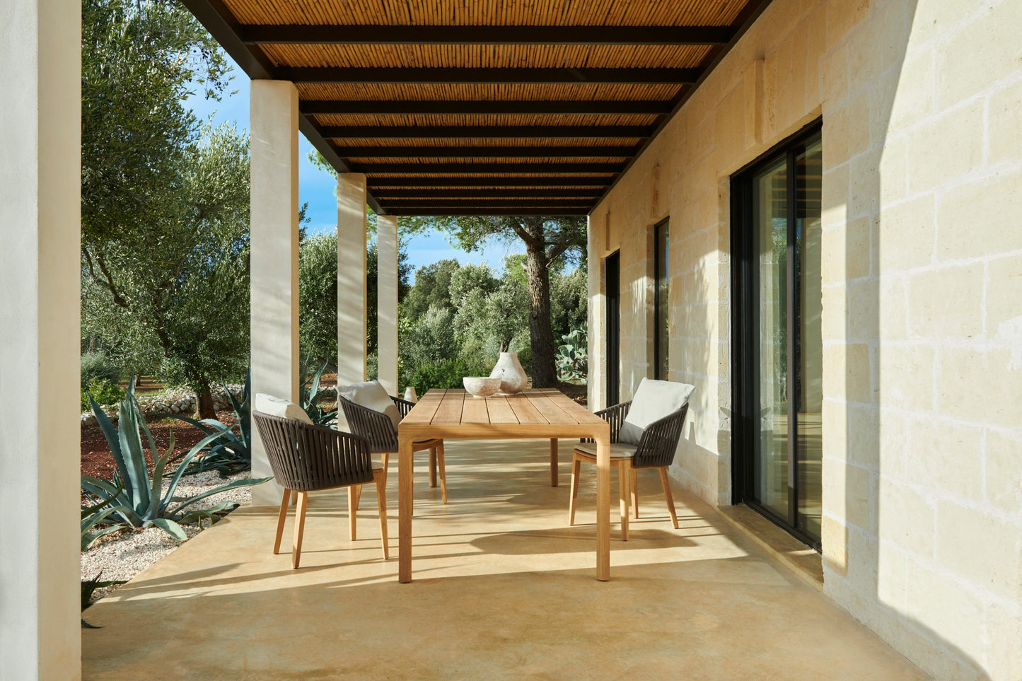 Garden dining table teak - ILLUM