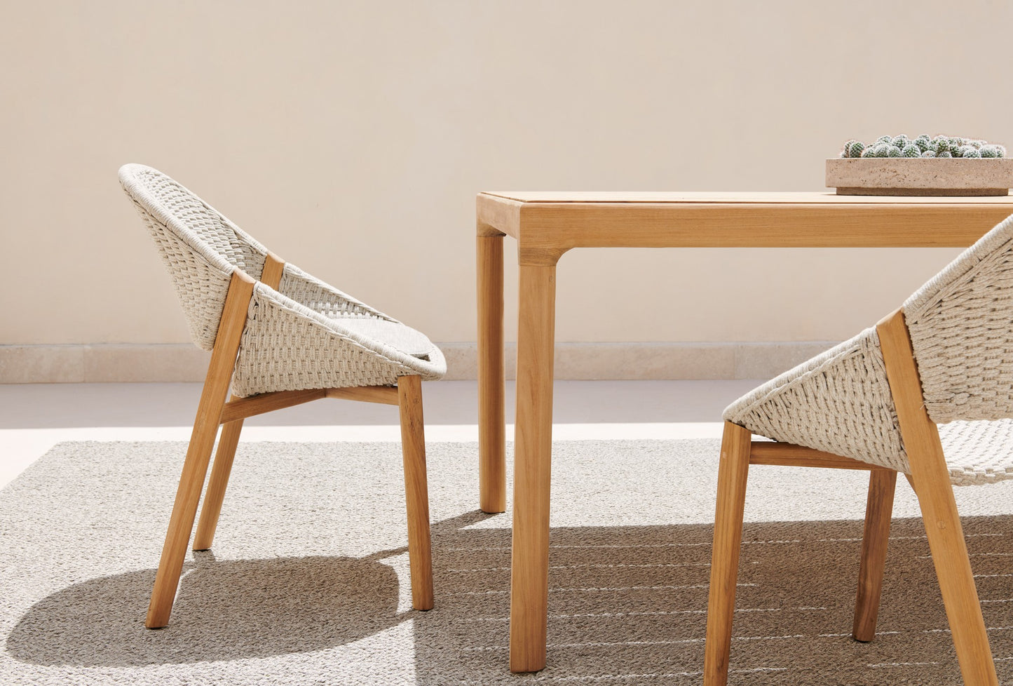 Garden dining table teak - ILLUM