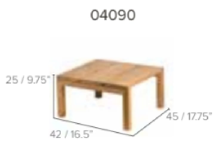 Garden footrest - KOS