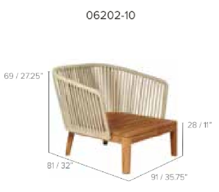 Garden lounge chair - MOOD