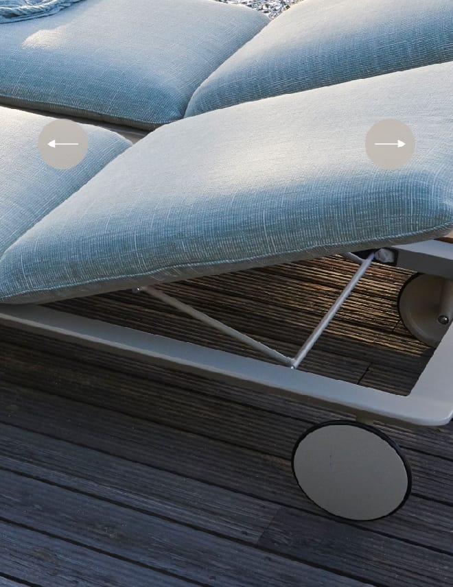 Garden lounger - SENJA