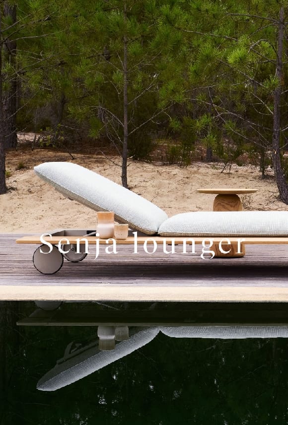 Garden lounger - SENJA