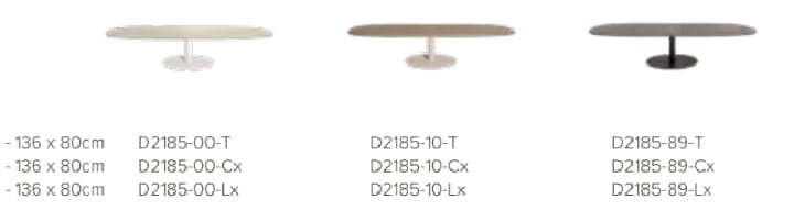 Garden coffee table Elipse - T-TABLE