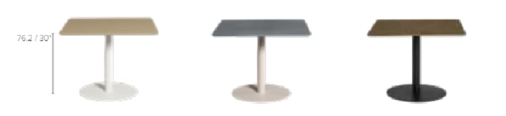 Garden square dining table - T-TABLE