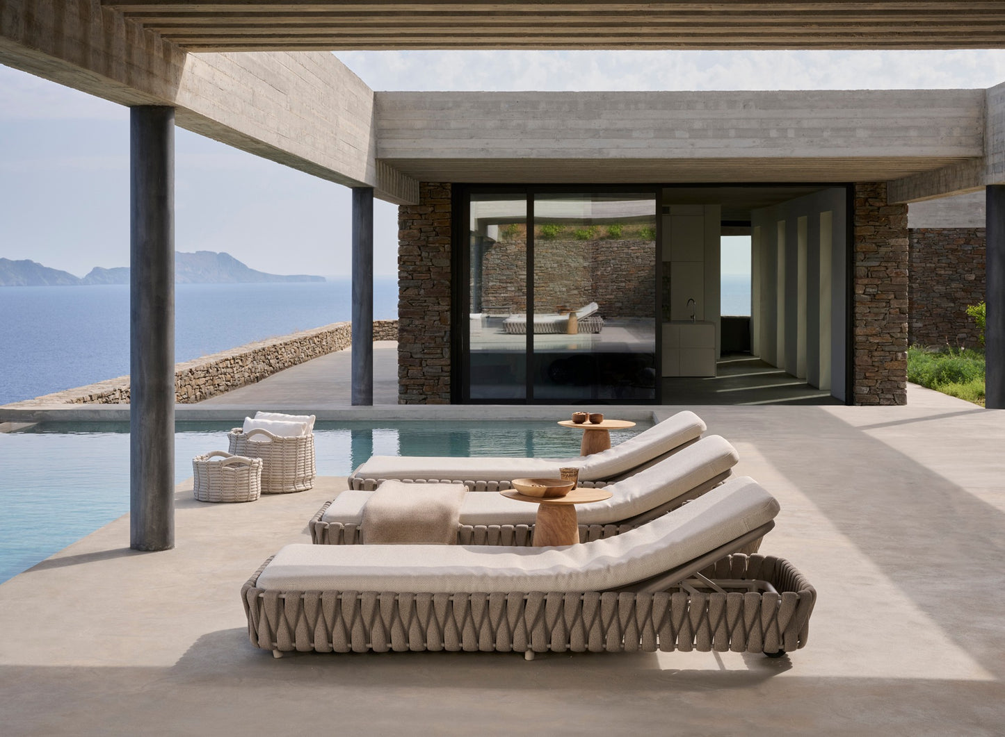 Garden lounger - TOSCA