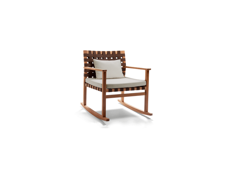 Garden rocking chair- VIS À VIS