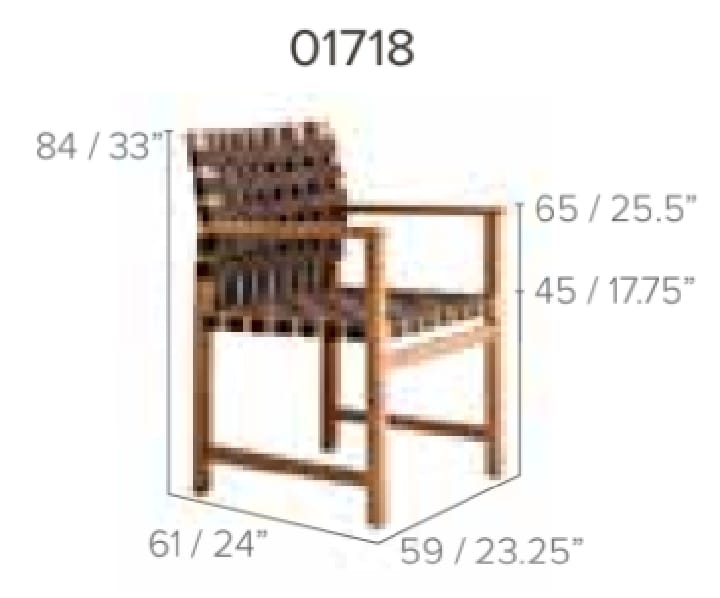 Garden armchair- VIS À VIS