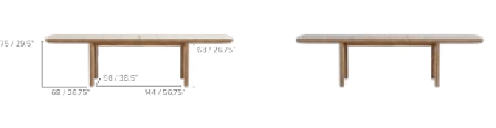 AMANU dining table