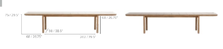 AMANU dining table