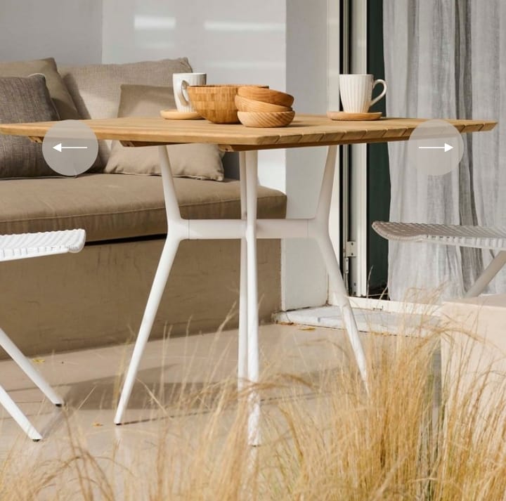Garden square table - BRANCH