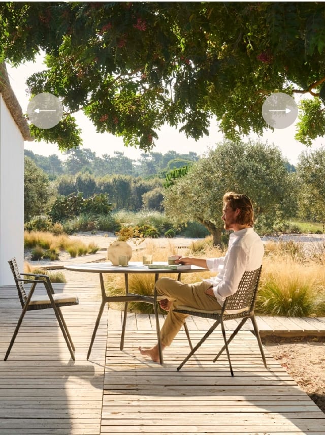 Garden armchair - BRANCH