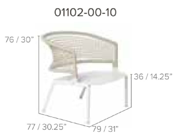 Garden lounge chair - CTR