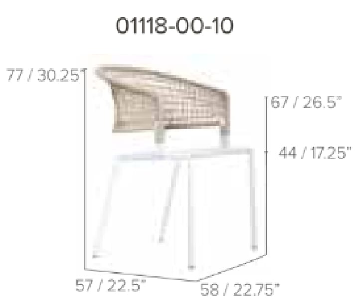 Garden armchair - CTR