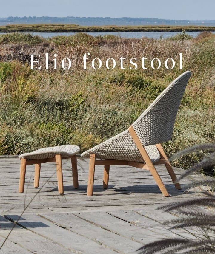 Garden footstool - ELIO
