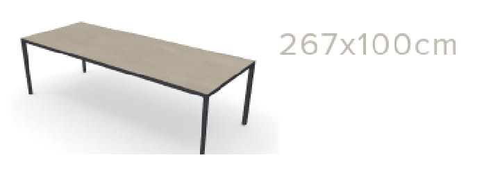 Garden dining table teak - ILLUM