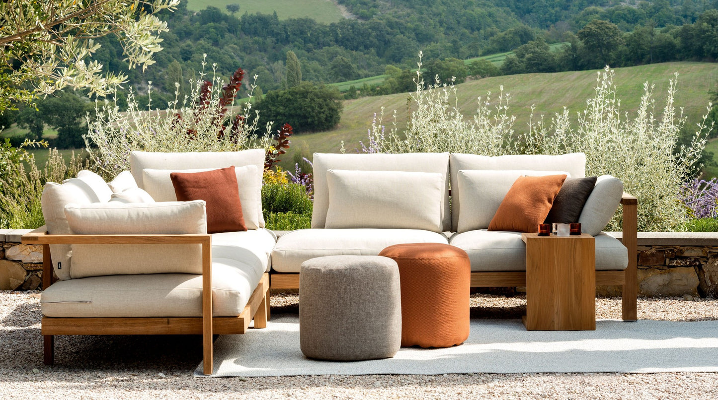 Garden c-table teak - PURE