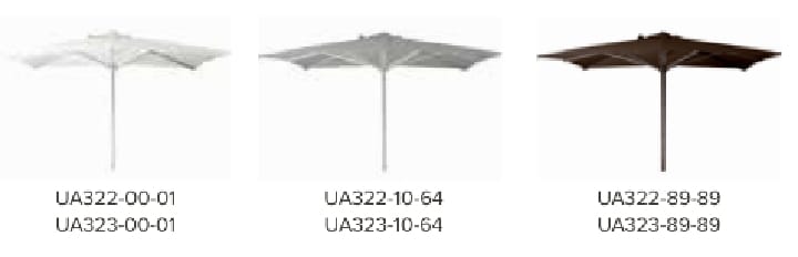 Garden umbrella alu - ECLIPSE
