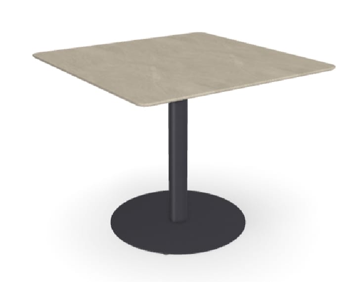 Garden square low dining table - T-TABLE