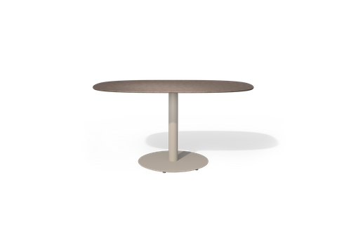 Garden Elipse low dining table - T-TABLE