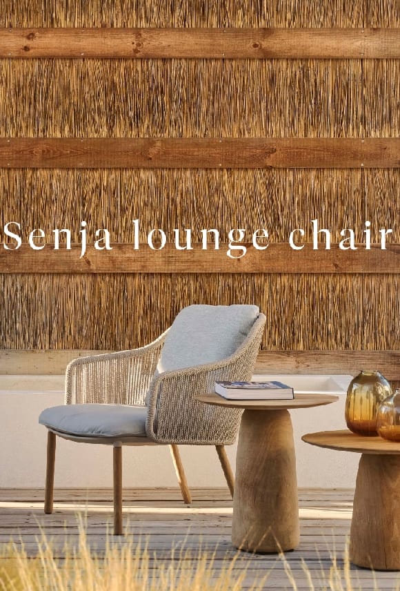 Garden lounge chair - SENJA